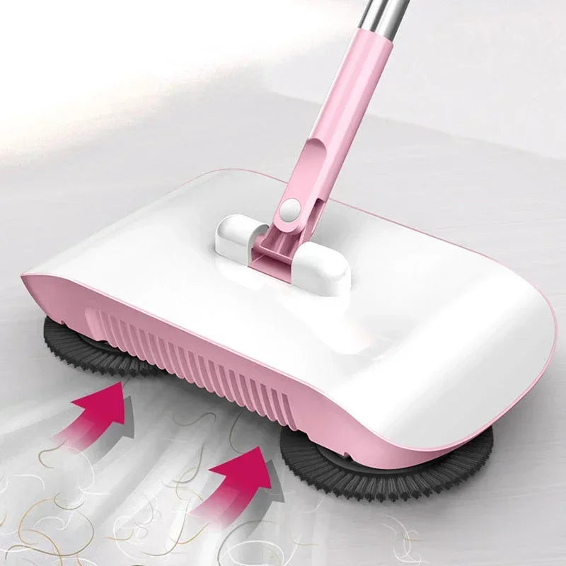 Aspirateur laveur sans fil en action