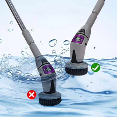 Balai brosse avertissement