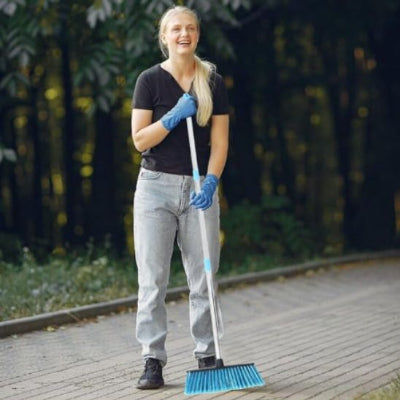 Balai nettoyage sol exterieur