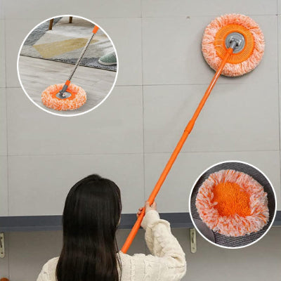 Serpillère microfibre sur mur