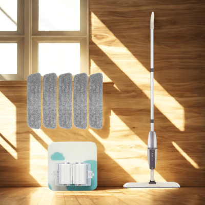 Serpillère 6 tampon avec support