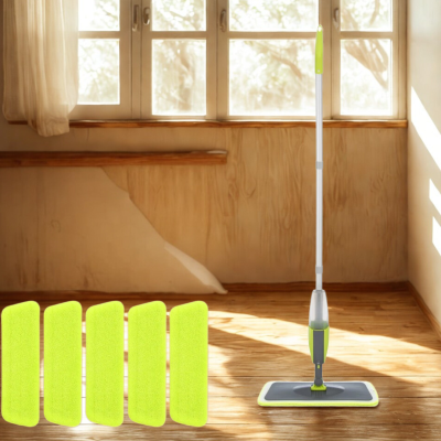 Serpillère vert 6 tampons