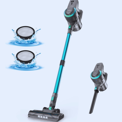 Aspirateur balai sans fil vert