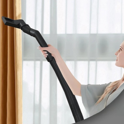 Aspirateur industriel sur rideau