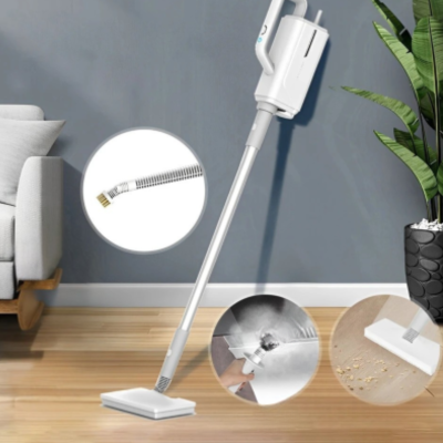 Aspirateur nettoyeur vapeur dans salon