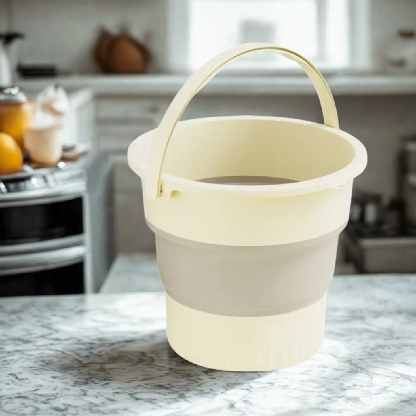 Seau pliable | Compacto