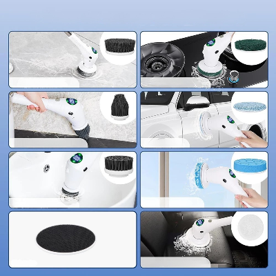 Balai brosse 8 tetes