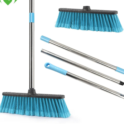 Balai nettoyage sol ensemble bleu