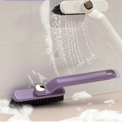 Brosse nettoyage -violet-blanc