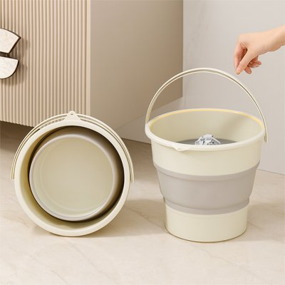 Seau pliable 2formes