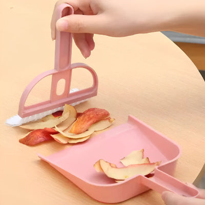 pelle et balayette rose